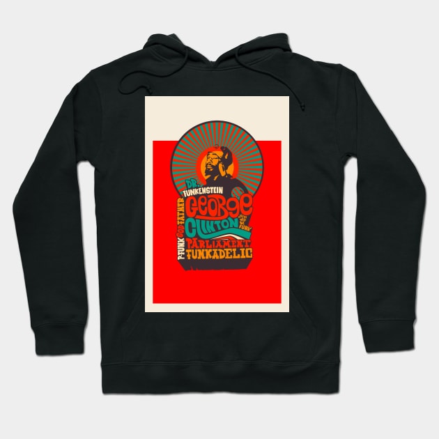 Funkadelic George Clinton Shirts - P-Funk Master Artwork Collection! Hoodie by Boogosh